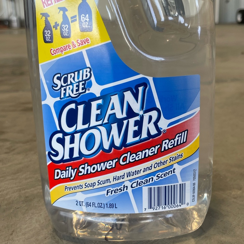 Scrub Free Clean Shower Refill cleaner bathroom NWT NOS 2007 discontinued - Picture 2 of 4